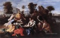La découverte de Moïse classique peintre Nicolas Poussin